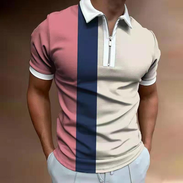 Men's POLO Shirt - Striped/Printed - Image 3