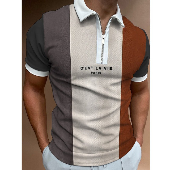 Men's POLO Shirt - Striped/Printed - Image 4