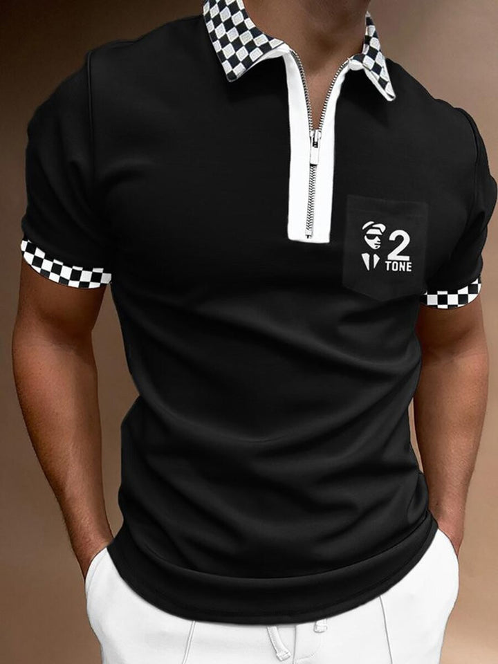 Men's POLO Shirt - Striped/Printed - Image 6