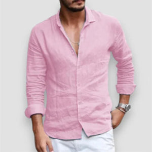 Men's Long Sleeve Casual Shit - Image 6