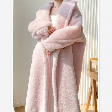 Lamb Wool Coat For Women Winter Warm - Image 6